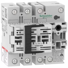   Schneider Electric LV481504 FuPact GS SDF 32A 4P NFC 10*38 mellső vagy oldalsó vezérelhetőség