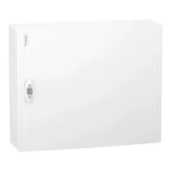  Schneider Electric PrismaSeT XS LVSXQ224 falon kívüli elosztó  - 48 modul - 2 sor, teli ajtóval IP40, PE+N sínnel - Méretek : 450x550x148mm - max 125A