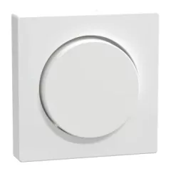  Schneider Electric Merten MEG5250-0325 fedlap forgatógombos fényerőszabályzókhoz  aktívfehér - System-M (M-Plan / M-Pure / M-Smart)