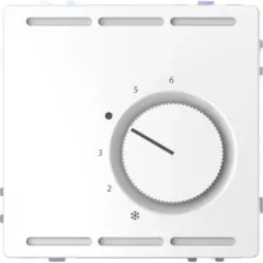   Schneider Electric Merten MEG5762-6035 Szobatermosztát váltóérintkezővel 10 A 250V AC  lótuszfehér - System-D (D-Life / D-Antik)