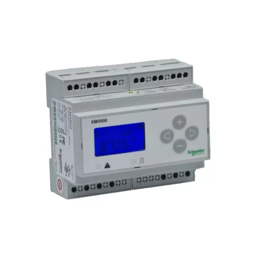 Schneider Electric METSEEM3550 EM3500 Modbus 2 kvadráns teljesítménymérő