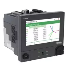   Schneider Electric METSEION95040 PowerLogic™ ION9000T hálózatanalizátor, nagysebességű zavarérzékelés, DIN sínes, 192 mm kijelzővel, felszerelő és harver