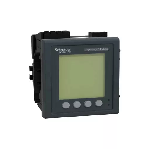 Schneider Electric METSEPM5340 PM5340 Teljesítménymérő, Ethernet, memória, 2DI / 2DO / 2 Relé kimenet, riasztások, 100-415 V AC