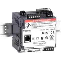   Schneider Electric METSEPM8243 PM8243 hálózatanalizátor, kijelző nélküli, DIN sínre rögzíthető, 512 Mb, Eth + RS485