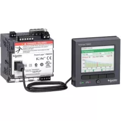   Schneider Electric METSEPM8244 PM8244 hálózatanalizátor, távkijelzővel, DIN sínre rögzíthető, 512 Mb, Eth + RS485