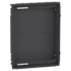  Schneider Electric MIP82212 Mini Pragma Kiselosztó hátlap, 24 modul, 2 sor, ajtó nélkül, süllyesztett, PEN sínnel
