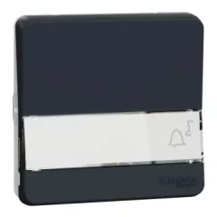   Schneider MUR34029 MUREVA Styl Egypólusú nyomó, cimketartóval, antracitszürke