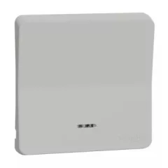   Schneider MUR39204 MUREVA Styl Billentyű, fényjelzős, polárfehér