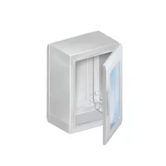   Schneider Electric NSYPLA1276TG Thalassa PLA műanyag álló szekrény, átlátszó ajtóval, 1250x750x620, IP65, szerelőlap nélkül, 1 ajtós