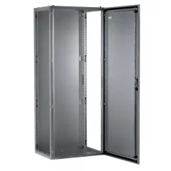   Schneider NSYSFX181240 Spacial SMX rozsdamentes acél AISI 304L álló szekrény, Teli ajtóval, 1800x1200x400, IP55, 2 ajtós kivitel, szerelőlap nélkül