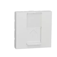   Schneider Electric NU341518 UNICA SYSTEM+ Infraplus 1xRJ45 csatlakozó, Cat6, UTP, fehér