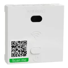   Schneider Electric NU360518 UNICA SYSTEM+ WiFi repeater, fehér