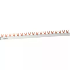   Schneider Electric R9XFH118 RESI9 gyűjtősín 1P, 18 modul, 320 mm-es, 63A, darabolható