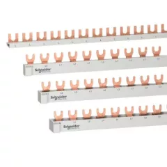   Schneider Electric R9XFH218 RESI9 gyűjtősín 2P, 18 modul, 320 mm-es, 63A, darabolható
