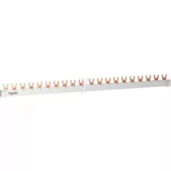   Schneider Electric R9XFH257 RESI9 gyűjtősín 2P, 57 modul, 1000 mm-es, 63A, darabolható