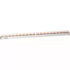  Schneider Electric R9XFH457 RESI9 gyűjtősín 4P, 57 modul, 1000 mm-es, 63A, darabolható