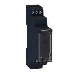   Schneider RE17LCBM Zelio Time ejtéskésleltető időrelé, C funkció, 1SSR, 700mA, 24-240 VAC/DC