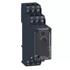   Schneider RE22R2KMR Zelio Time kikapcsolás késleltető időrelé, K, 2CO, 8A, 24-240VAC/DC
