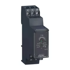   Schneider RE22R2QEMT Zelio Time csillag-delta indító időrelé, Qe, 2CO, 8A, 380-415VAC