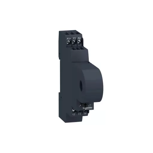 Schneider RM17JC00MW Zelio Control áramfigyelő relé, beépített áramváltóval 2…20A, 1CO, 5A, 24…240VAC/DC