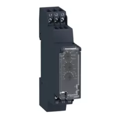   Schneider RM17TU00 Zelio Control háromfázisú fázis- és feszültségfigyelő relé, 1CO, 5A, 208…480VAC