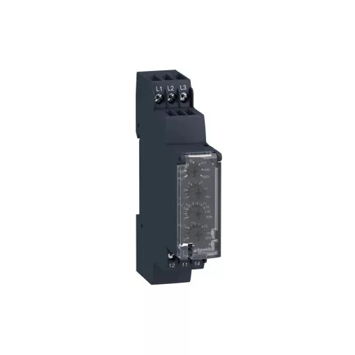 Schneider RM17UAS15 Zelio Control feszültségfigyelő relé, 1CO, 5A, 110…240VAC/DC