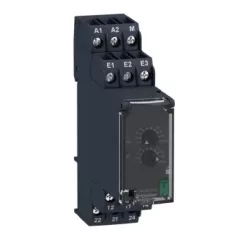   Schneider RM22UA22MR Zelio Control feszültségfigyelő relé, 2CO, 8A, 24…240VAC/DC, mérési tart.:1…100V