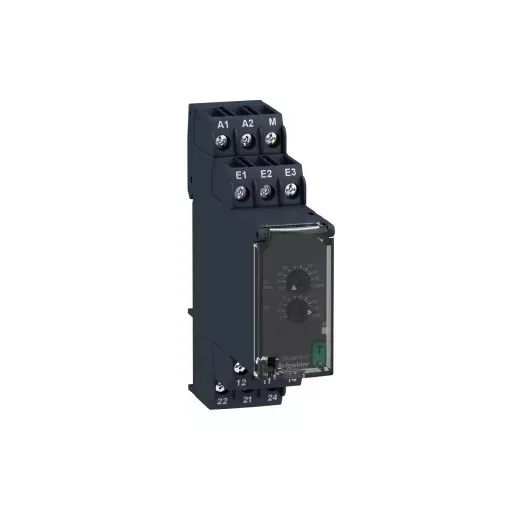 Schneider RM22UA22MR Zelio Control feszültségfigyelő relé, 2CO, 8A, 24…240VAC/DC, mérési tart.:1…100V