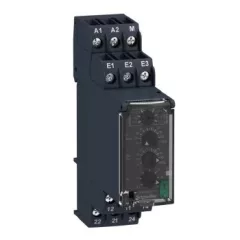   Schneider RM22UA33MR Zelio Control feszültségfigyelő relé, kikapcsolás késleltetővel, 2CO, 8A, 24…240VAC/DC, mérési tart.:15…500V