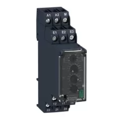   Schneider RM22UA33MT Zelio Control feszültségfigyelő relé, kikapcsolás késleltetővel, 2CO, 8A, 380…415VAC, mérési tart.:15…500V