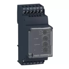   Schneider RM35UA12MW Zelio Control feszültségfigyelő relé, 2CO, 5A, 24…240VAC/DC, mérési tart.:0,05…5V