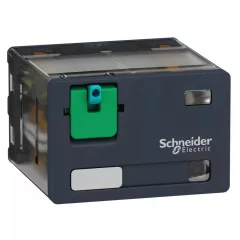   Schneider RPM42BD Zelio RPM teljesítményrelé, 4CO, 15A, 24VDC, tesztgomb, LED