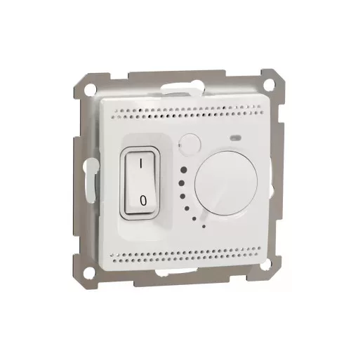 Schneider Electric SDD111506 Szobatermosztát, fehér burkolattal, keret nélkül, 16 A 230 V AC, csavaros bekötés (Sedna Design / Elements)