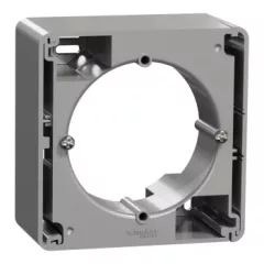   Schneider Electric SDD113901 1-es alumínium sorolható (vízszintes és függőleges elhelyezéssel) kiemelő keret, IP20 szerelvényekhez (Sedna Design)