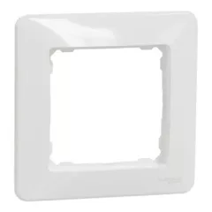   Schneider Electric SDD311801 1-es fehér keret, IP20 és IP44 szerelvényekhez (Sedna Design)