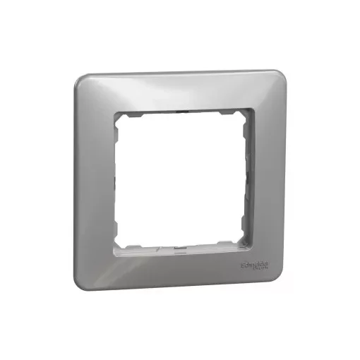 Schneider Electric SDD313801 1-es alumínium keret, IP20 és IP44 szerelvényekhez (Sedna Design)