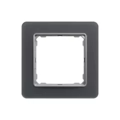   Schneider Electric SDD362801 1-es füstkvarc keret, IP20 és IP44 szerelvényekhez (Sedna Elements)