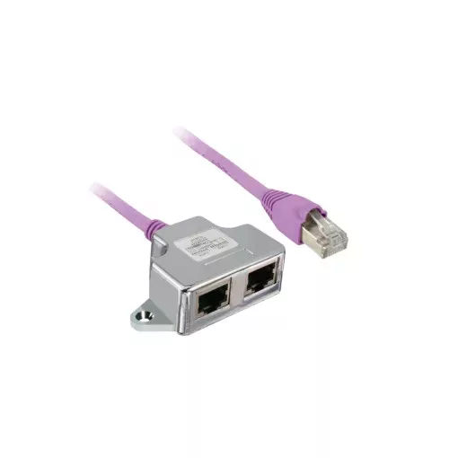Schneider TCSCTN023F13M03 CANopen adapter, 2xRJ45 csatlakozó CANopen Daisy Chain csatlakozáshoz