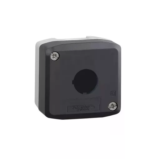 Schneider Electric XALD01CUST01 Harmony XALD nyomógomb tokozat, üres, 1 kivágás, személyre szabható