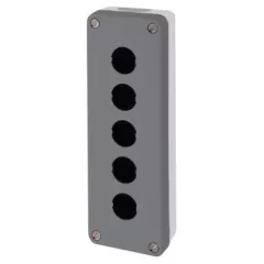   Schneider Electric XALD05H7 Nyomógomb tokozat, üres, 5 lyukú