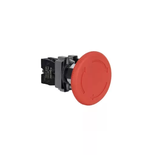 Schneider Electric XB2BS642C Vészgomb, piros, 1 NC, fém, 22mm (Easy Harmony XB2)