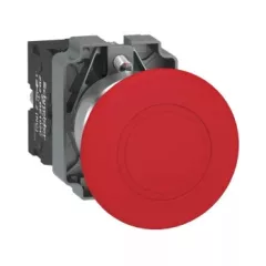   Schneider Electric XB2BT842C Vészgomb, piros, 1 NC, fém, 22mm (Easy Harmony XB2)