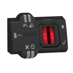   Schneider XB5S2B2M12 Biometrikus kapcsoló 24V monostabil PNP M12 kábel (Harmony XB5S2B2M12)