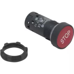   Schneider Electric XB7NA4234 PB - SPRING RTN, RED - 1NC -WHITE [STOP]