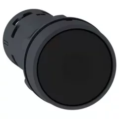   Schneider Electric XB7NH21 Harmony XB7 monolitikus Ø22 nyomógomb, nyomó-nyomó, 1NO, fekete