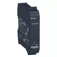   Schneider Electric XPSMCMCO0000UBG Preventa XPS MCM biztonsági vezérlő, kommunikációs modul, univerzális, 1x Mini USB, rugós