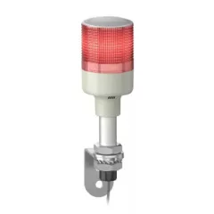   Schneider Electric XVGB1A Harmony Easy komplett fényoszlop, 1 szintes, piros, 24 VAC/DC, tartócsöves, L-konzolos rögzítésű