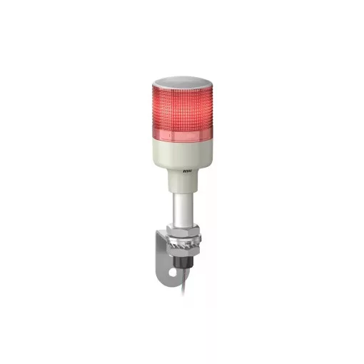 Schneider Electric XVGB1A Harmony Easy komplett fényoszlop, 1 szintes, piros, 24 VAC/DC, tartócsöves, L-konzolos rögzítésű