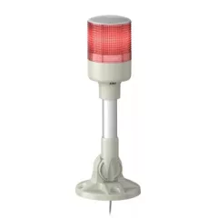   Schneider Electric XVGB1SMFA Harmony Easy komplett fényoszlop, 1 szintes, piros, villanó, 24 VAC/DC, tartócsöves, csavaros, elhajtható, hangj.,
