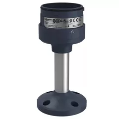   Schneider XVUZ02 Harmony XVU Ø60 fényoszlop rögzítő egység tartóoszlopos rögzítéshez, 100 mm magas, fekete